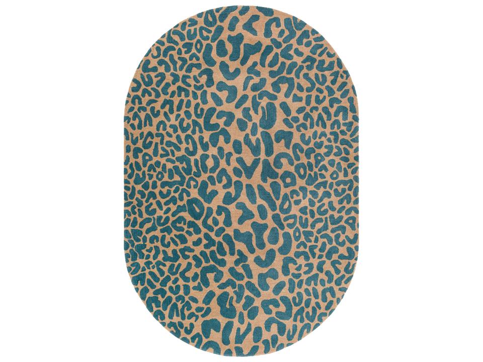 Athena Hand Tufted Animal Prints Wool Area Rug