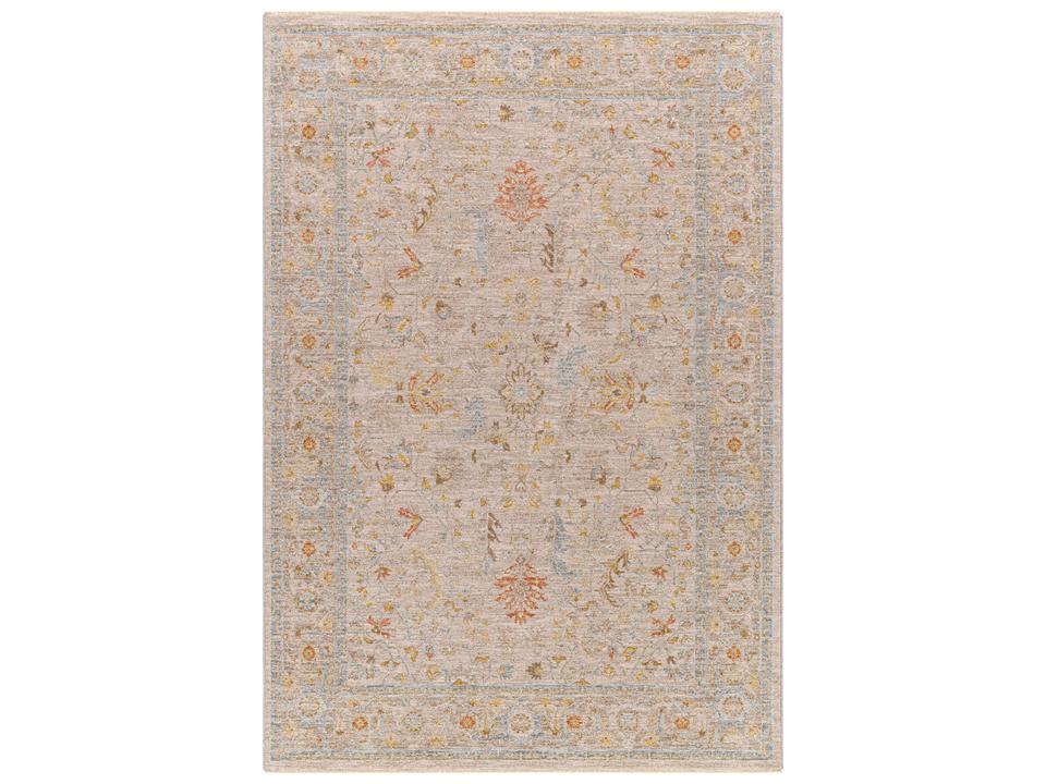 Avant Garde Bordered Machine Woven Area Rug