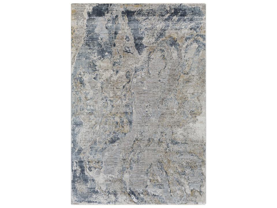 Brunswick Modern Area Rug in Sage Multi Polyester Polypropylene
