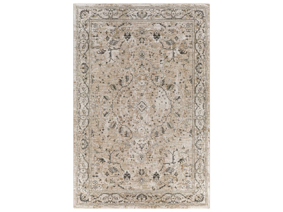 Brunswick Traditional Machine Woven Area Rug with Fringe