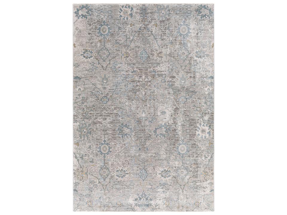 Livabliss Brunswick Traditional Machine Woven Area Rug in Dusty Sage and Light Beige