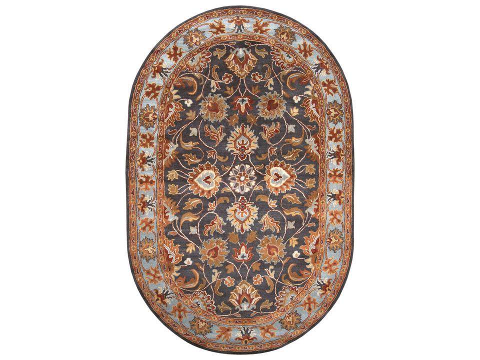Caesar Floral Hand-Tufted Wool Area Rug