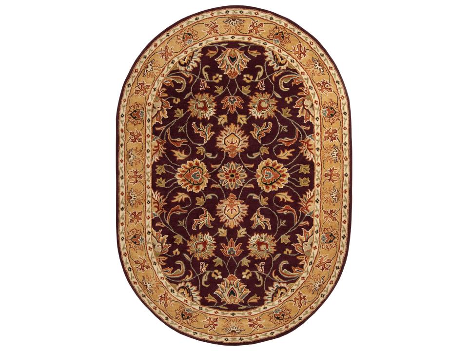 Caesar Floral Area Rug Oval