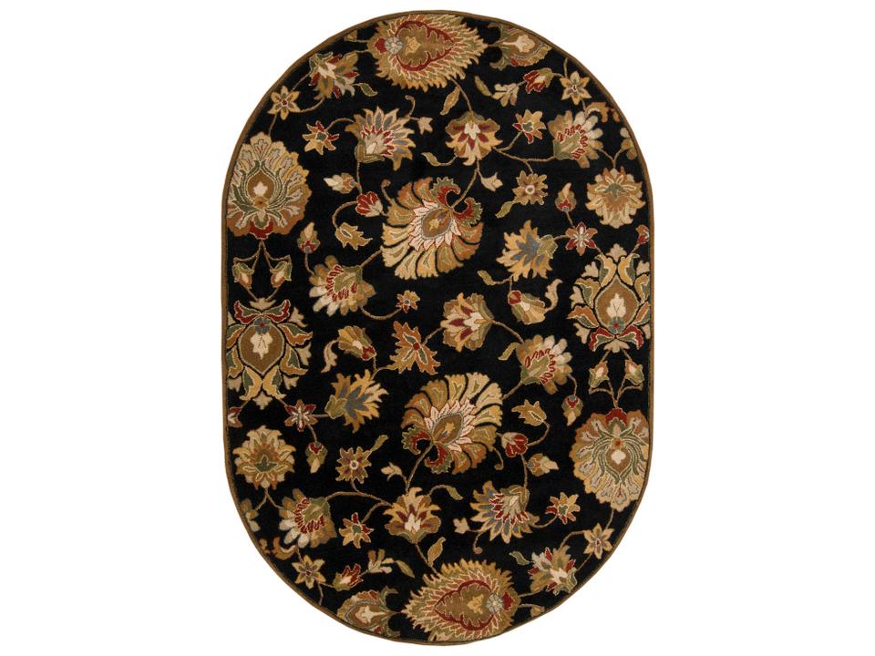 Caesar Bordered Hand Tufted Wool Area Rug
