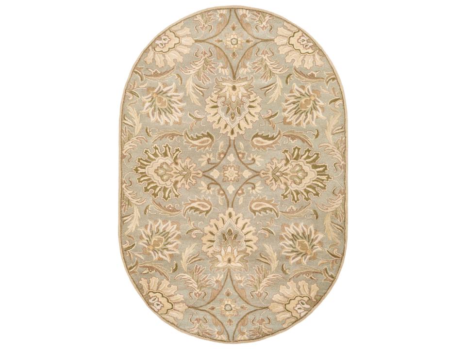 Caesar Floral Hand-Tufted Wool Area Rug