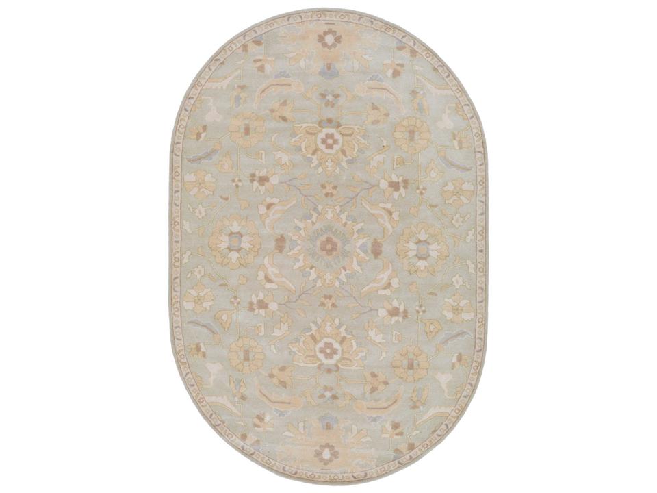 Caesar Floral Hand-Tufted Wool Area Rug