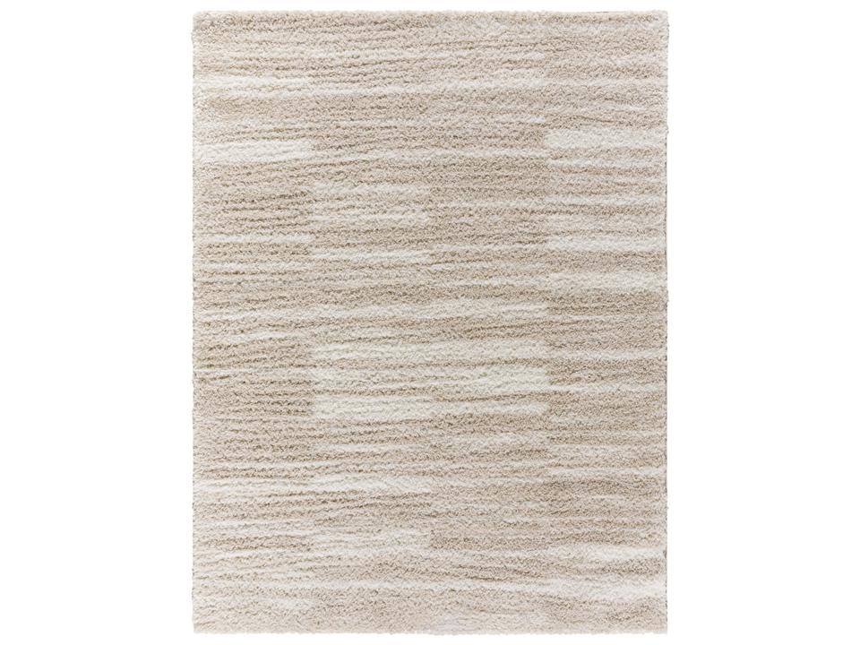 Cloudy Shag Striped Area Rug