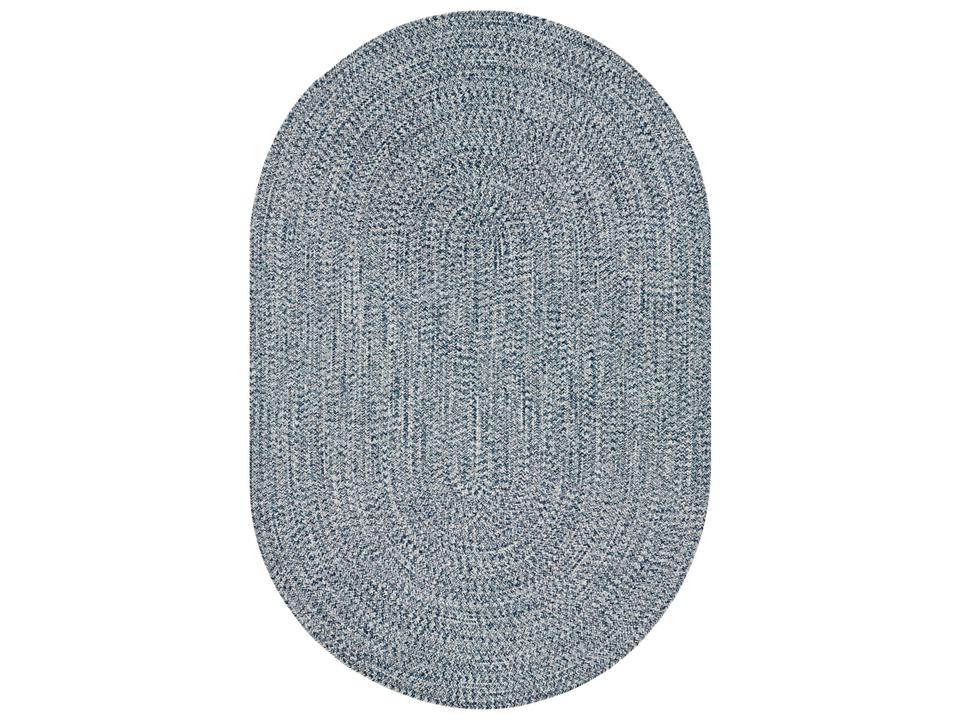 Chesapeake Bay Indoor Outdoor Area Rug with Braided Texture
