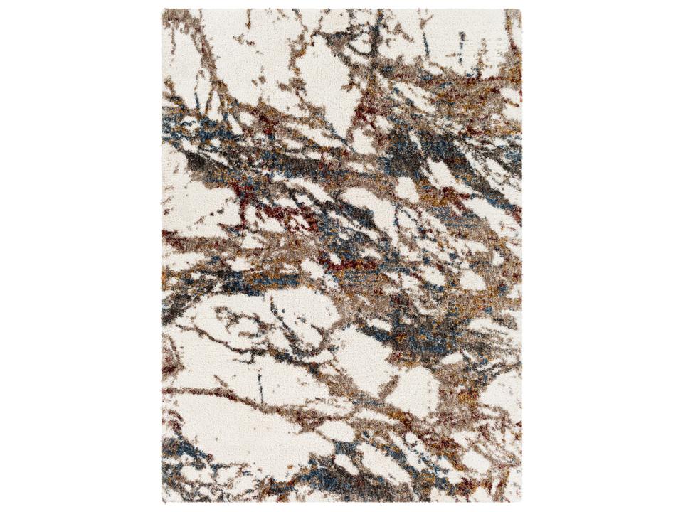 Livabliss Celestial Shag Abstract Machine Woven Area Rug