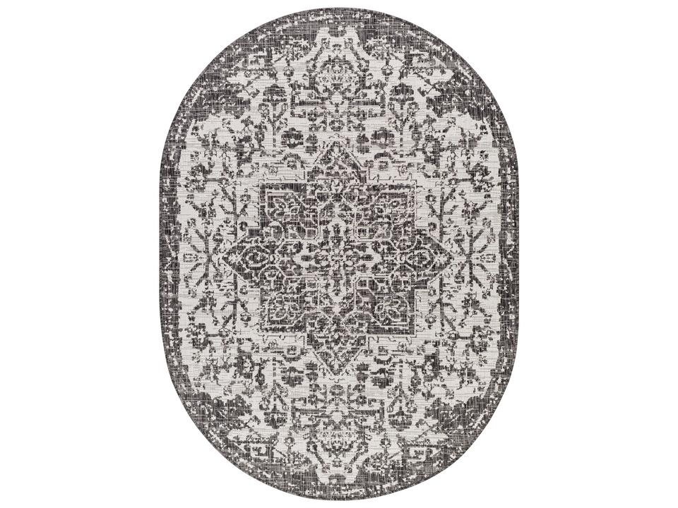 Eagean Floral Indoor Outdoor Area Rug