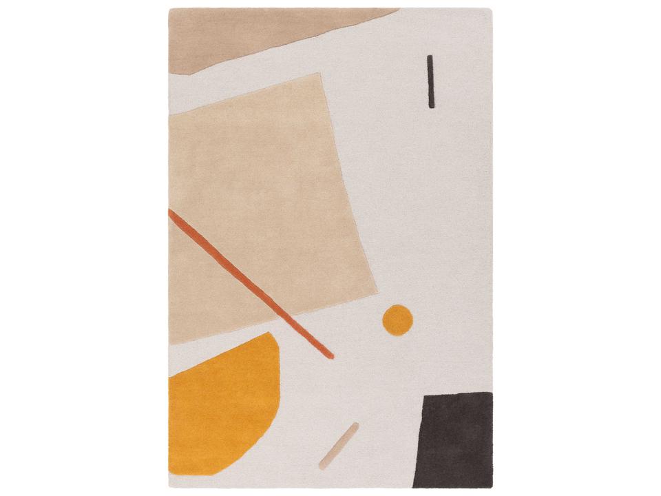 Emma Hand Tufted Abstract Wool Area Rug