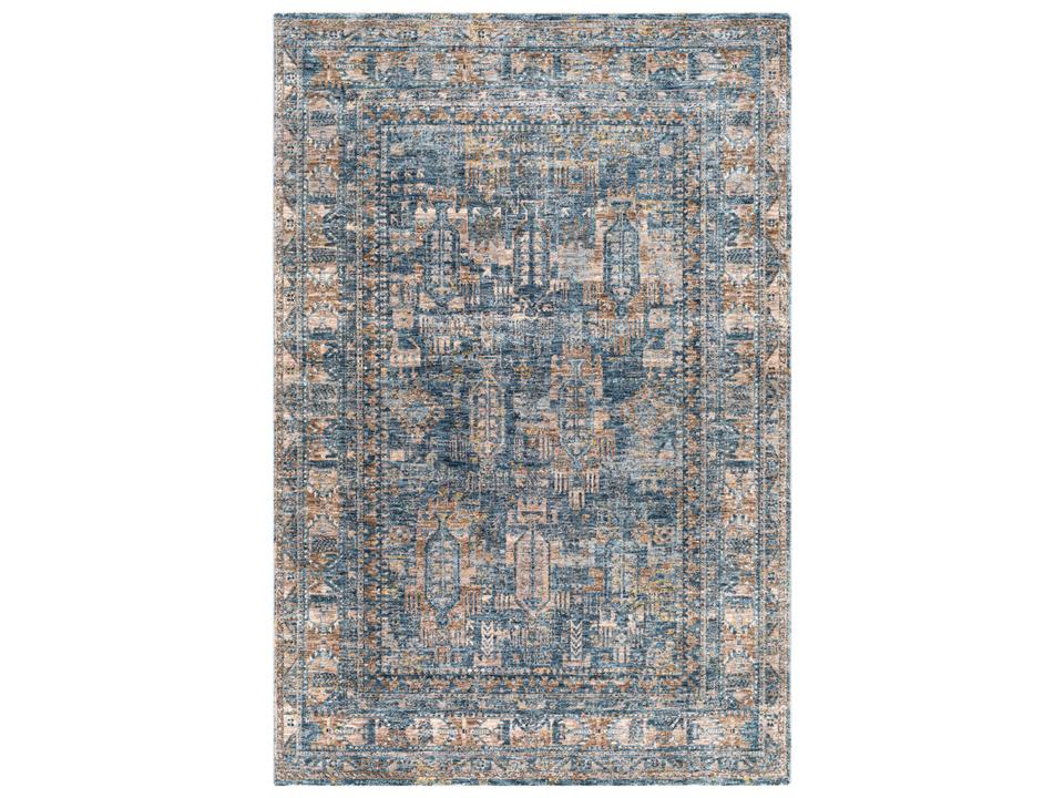 Mirabel Bordered Machine Woven Area Rug