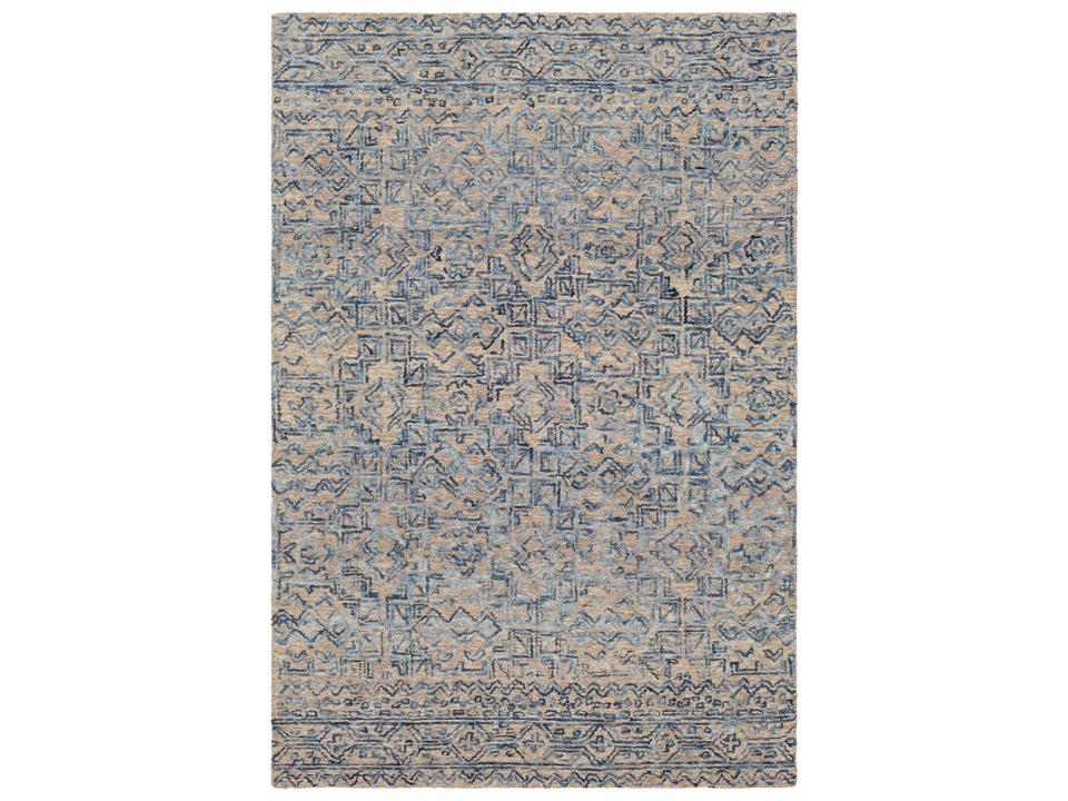 Newcastle Geometric Hand Tufted Wool Area Rug