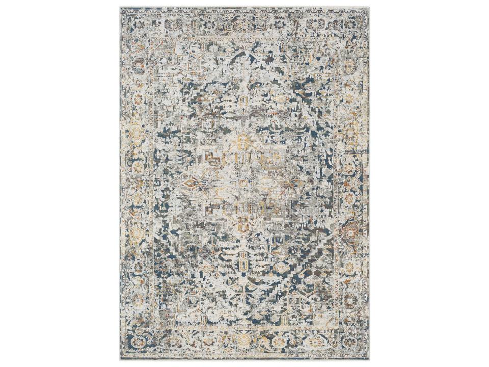 Presidential Traditional Machine Woven Polyester Area Rug with High-Low Pile