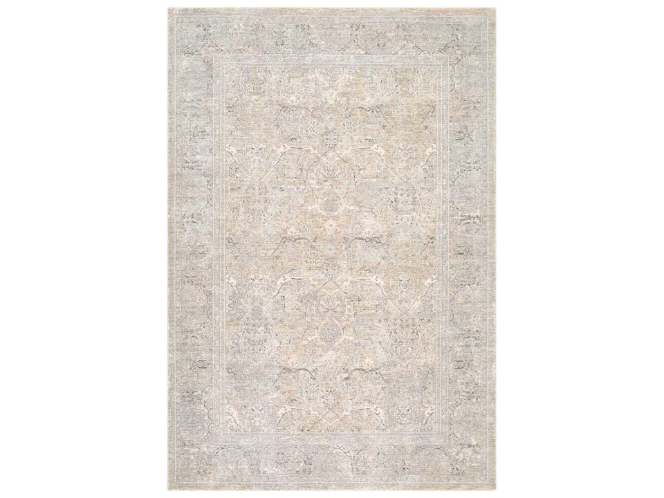 Poetry Bordered Runner Area Rug