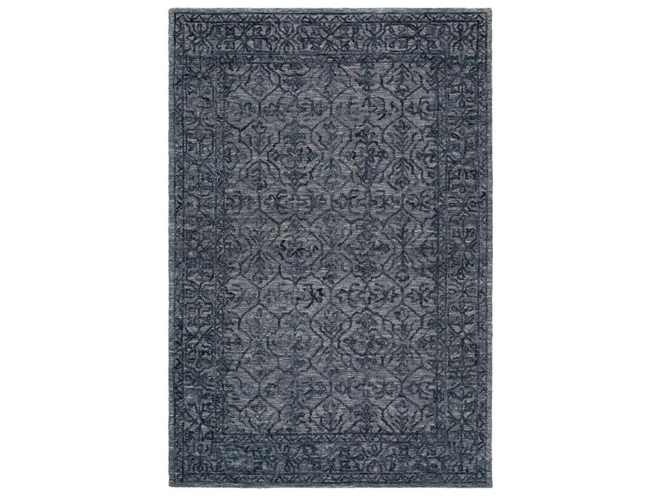 Sicily Bordered Hand-Tufted Wool Area Rug