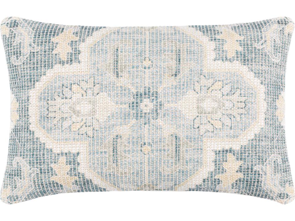 Samsun Updated Traditional Accent Pillow in Teal