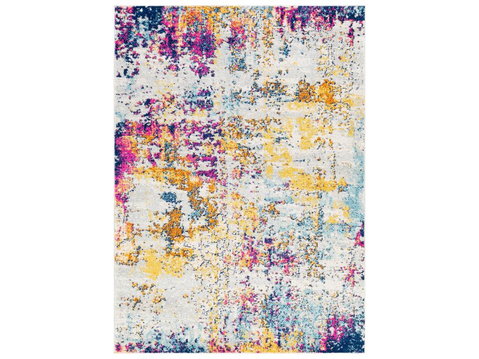 Sunderland Abstract Area Rug Multi-Color Machine Woven