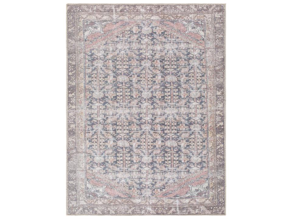 Vinny Bordered Area Rug Machine Washable