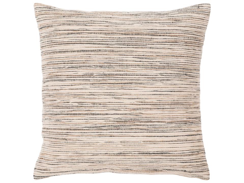 Zuma Square Woven Cotton Accent Pillow in Brown Black Beige