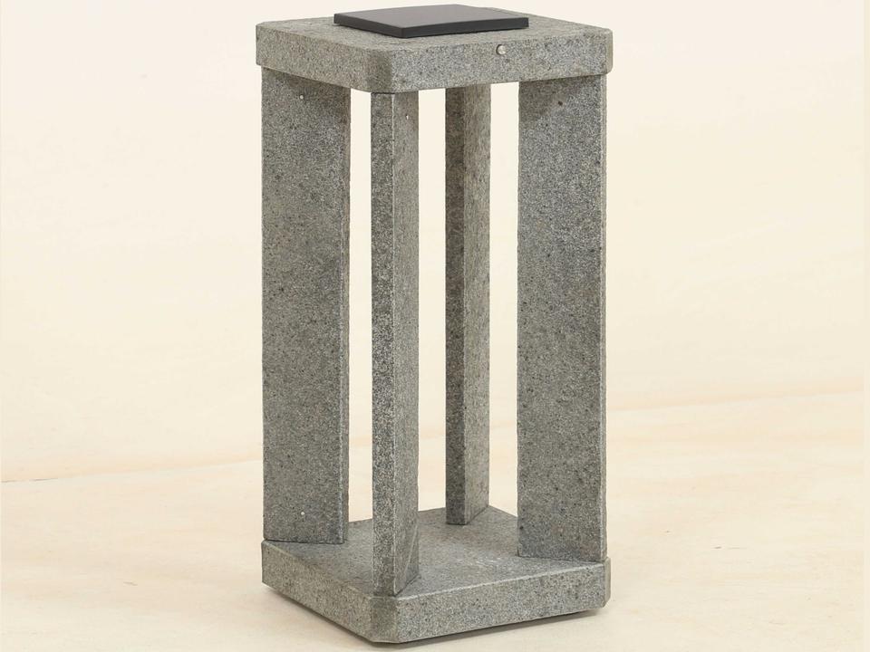 Stonehenge 10-Light Outdoor Lamp in Natural Stone