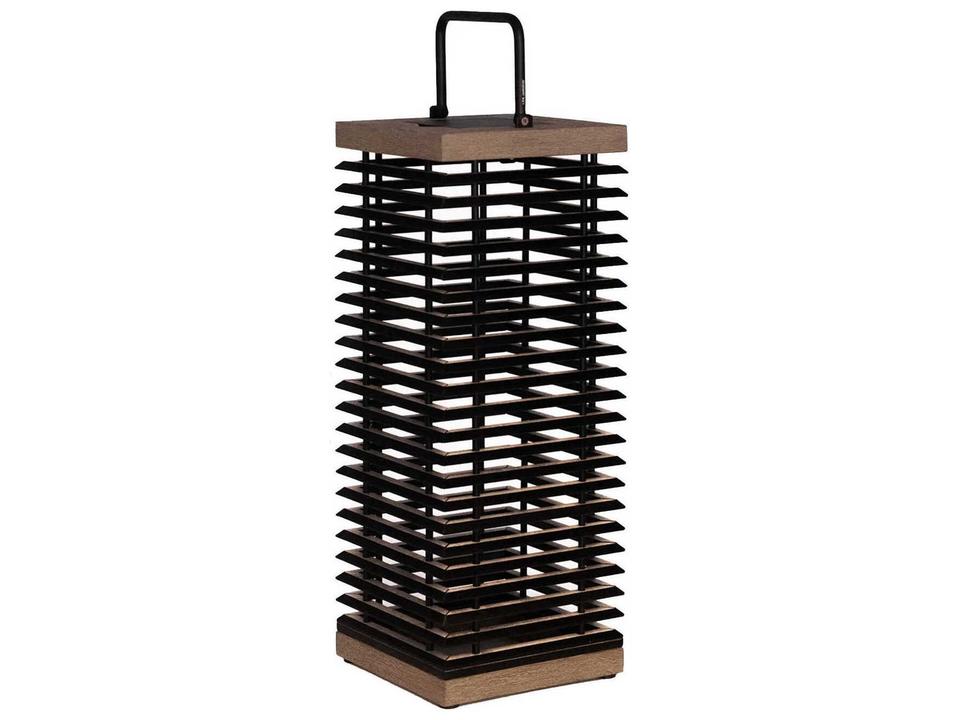 Tekura 2.0 31-Inch Teak Outdoor Solar LED Lantern