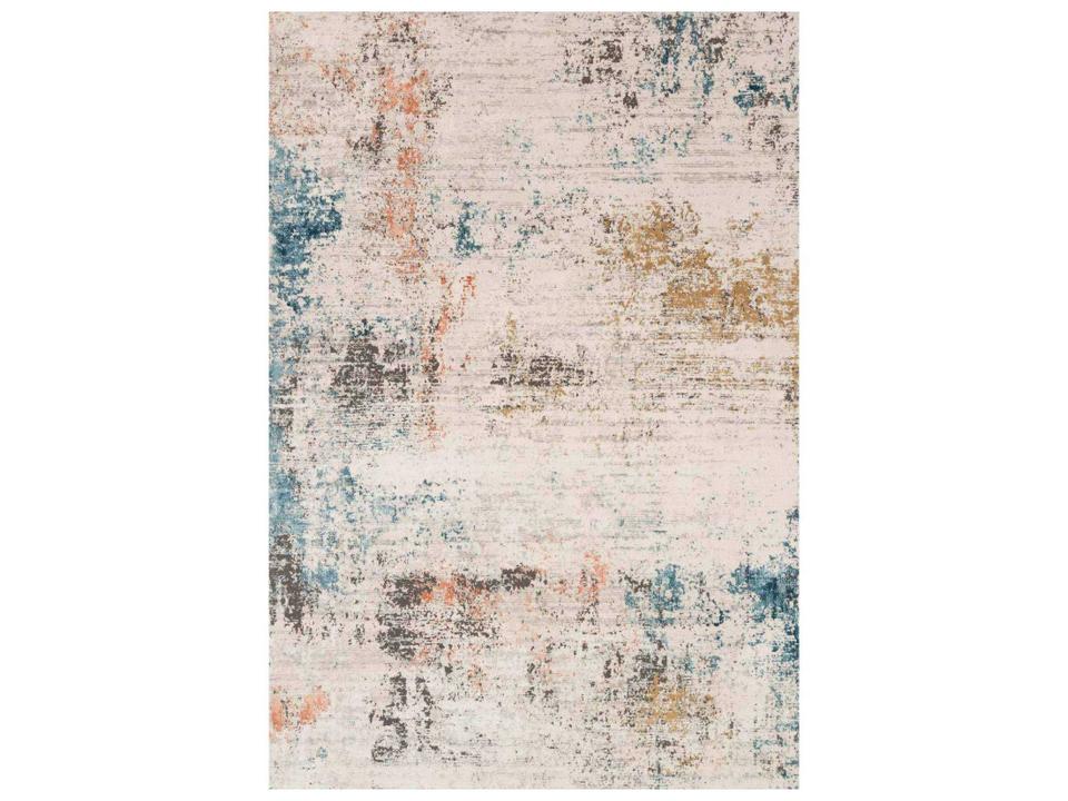 Alchemy Abstract Runner Rug in Ivory Multi