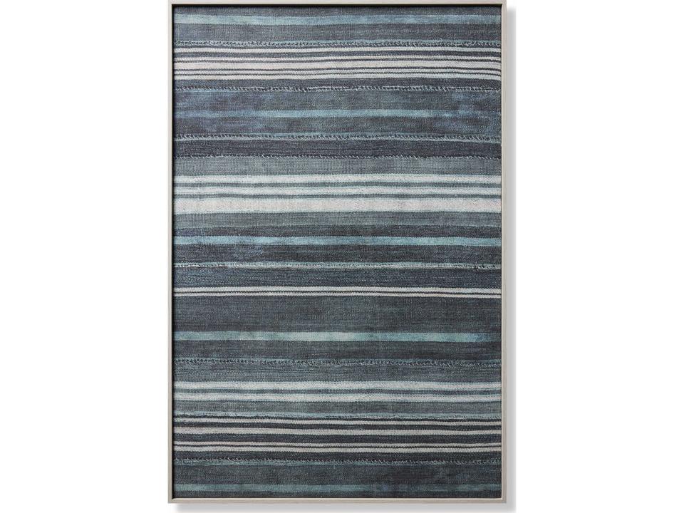 Loloi Light Grey Wall Art Canvas Wall Art