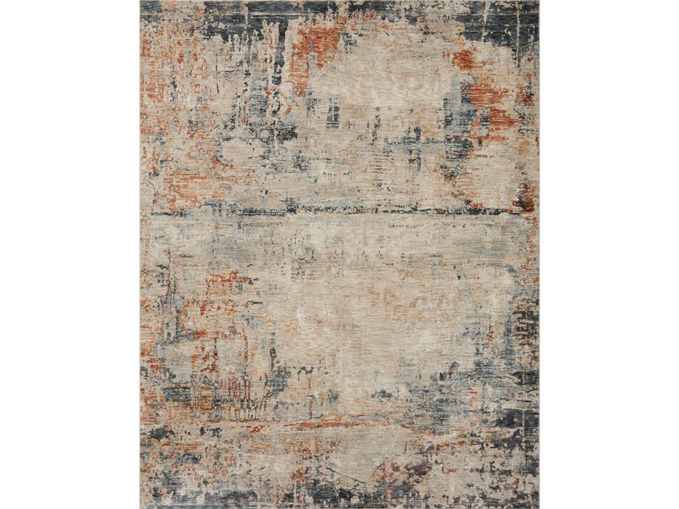 Loloi Axel Abstract Area Rug Stone Multi 11 Feet 6 Inches by 15 Feet 5 Inches