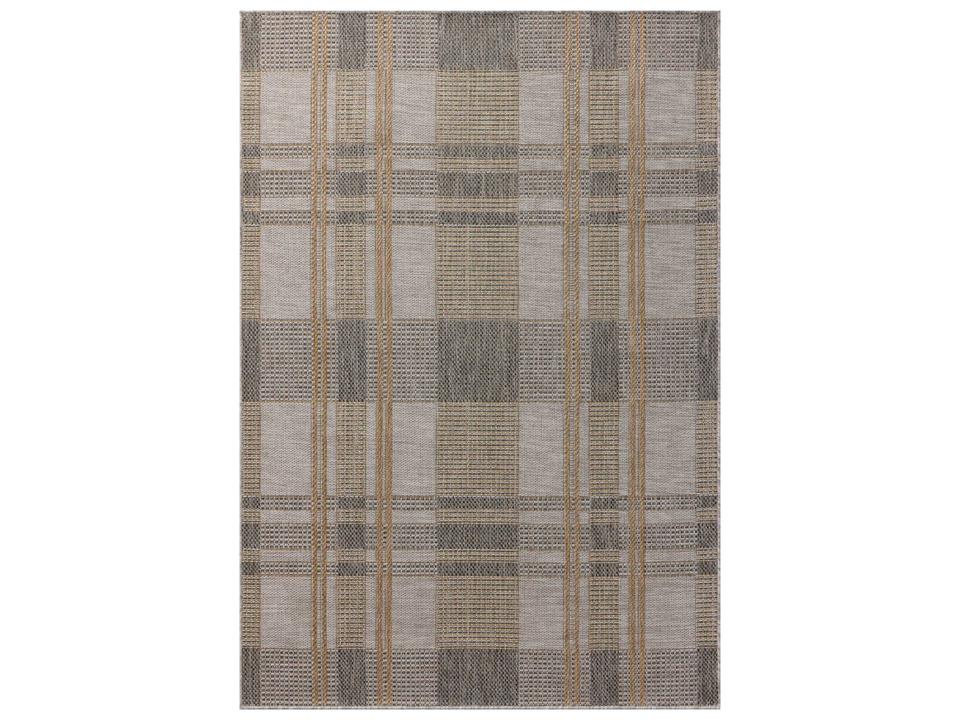 Birch Collection Striped Indoor Outdoor Area Rug