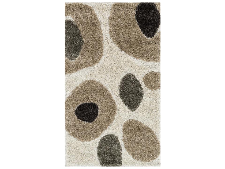 Enchant Ivory Multi Transitional Power Loomed Area Rug in 100 Percent Polypropylene