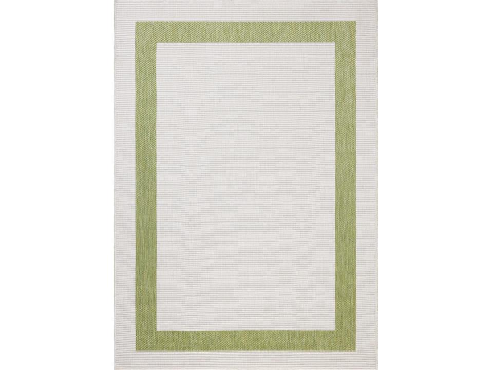Easton Indoor Outdoor Area Rug with Bordered Design
