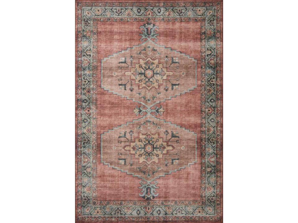Heidi Bordered Runner Area Rug