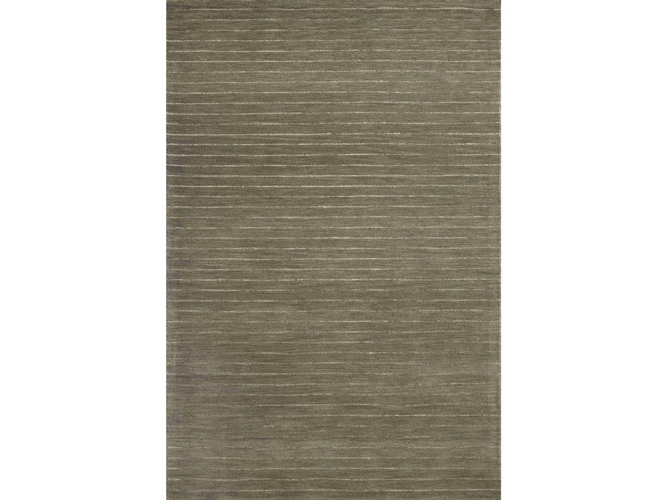 Henry Collection Hand-Tufted Wool Area Rug in Olive Ivory