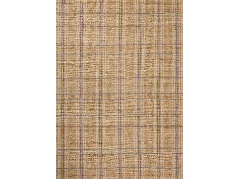 Judy Geometric Handwoven Area Rug in Natural Stone