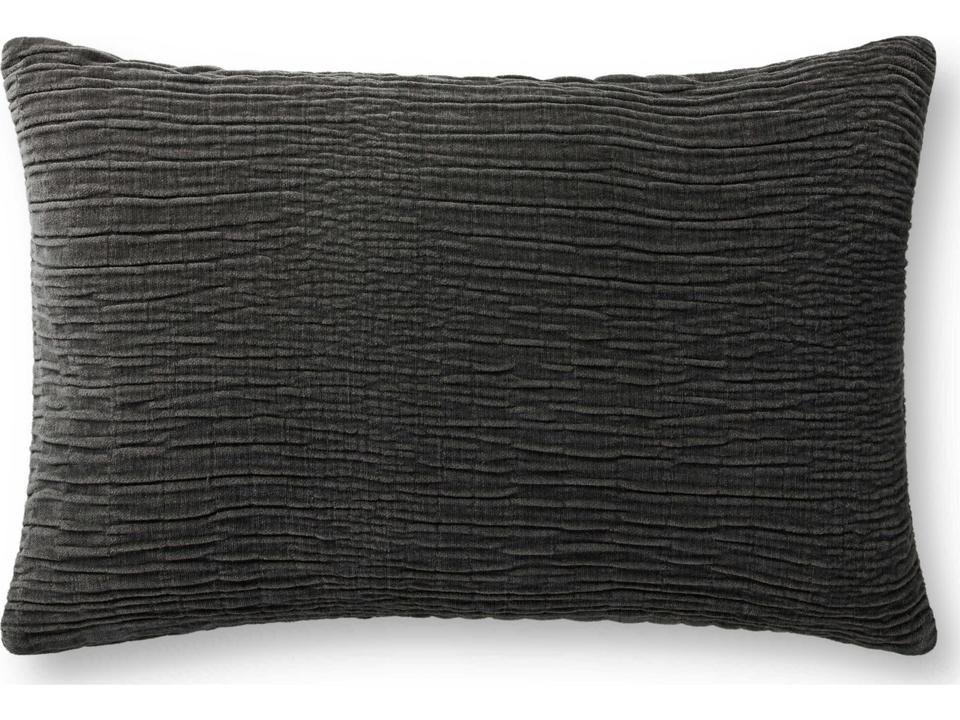 Charcoal 13" x 21" Pillow Cover