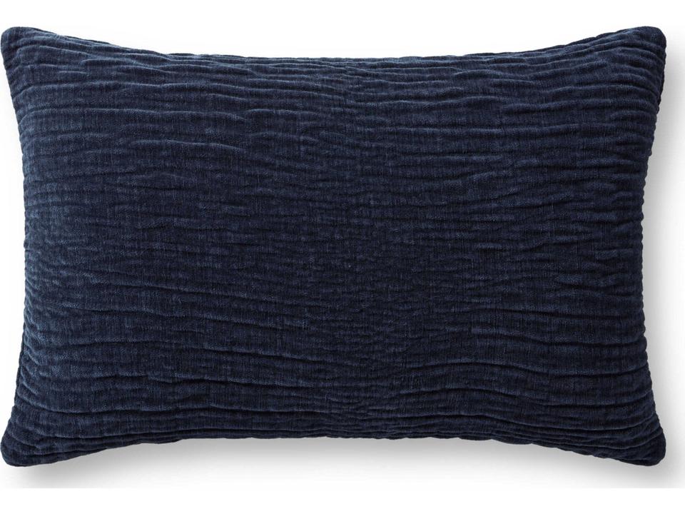 Navy 13" x 21" Pillow Cover