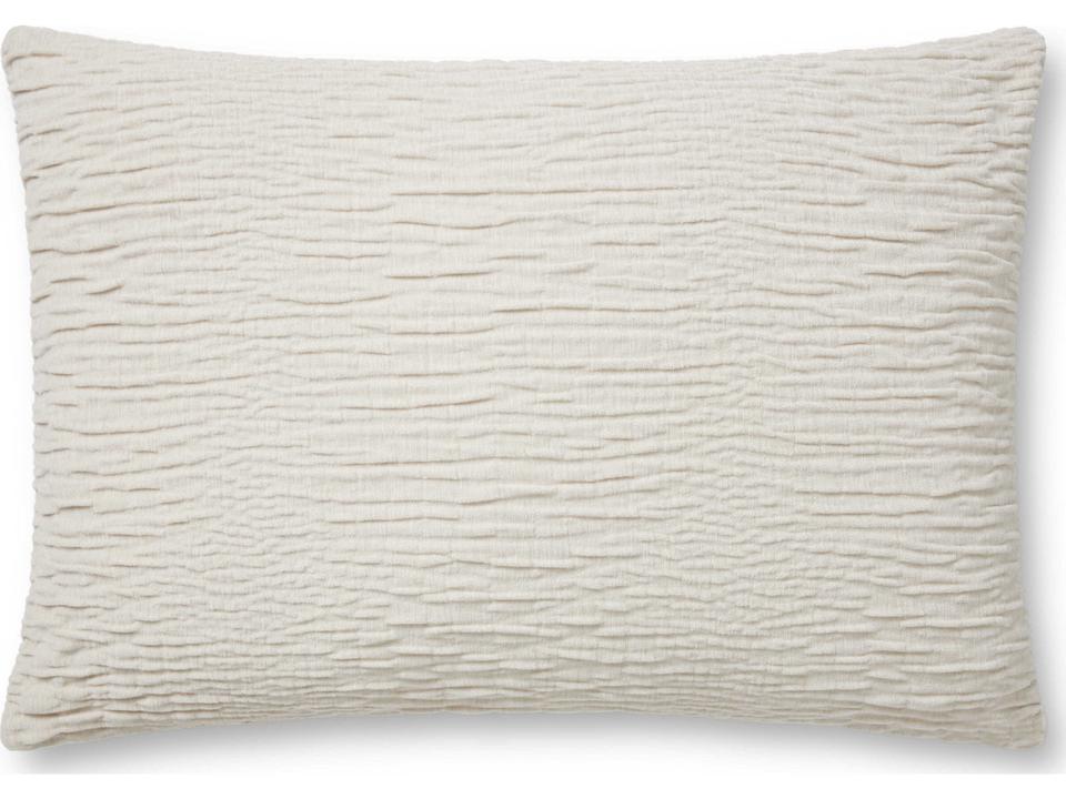 Silver 16" x 26" Pillow Cover