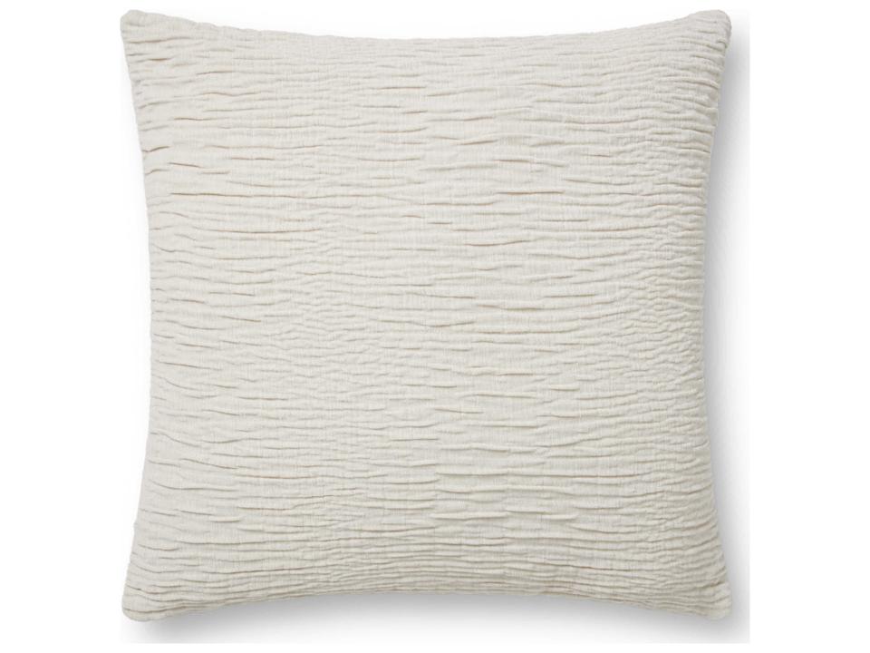 Silver 22" x 22" Pillow Cover