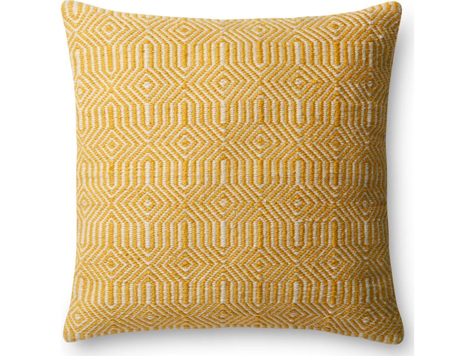 Yellow / Ivory Pillow
