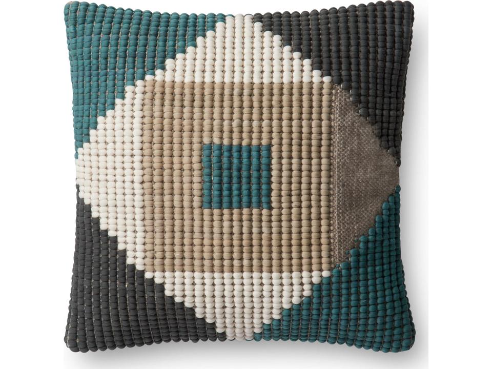 Teal / Multi Pillow