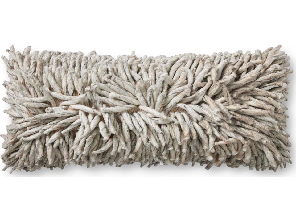 Silver 13" x 35" Pillow