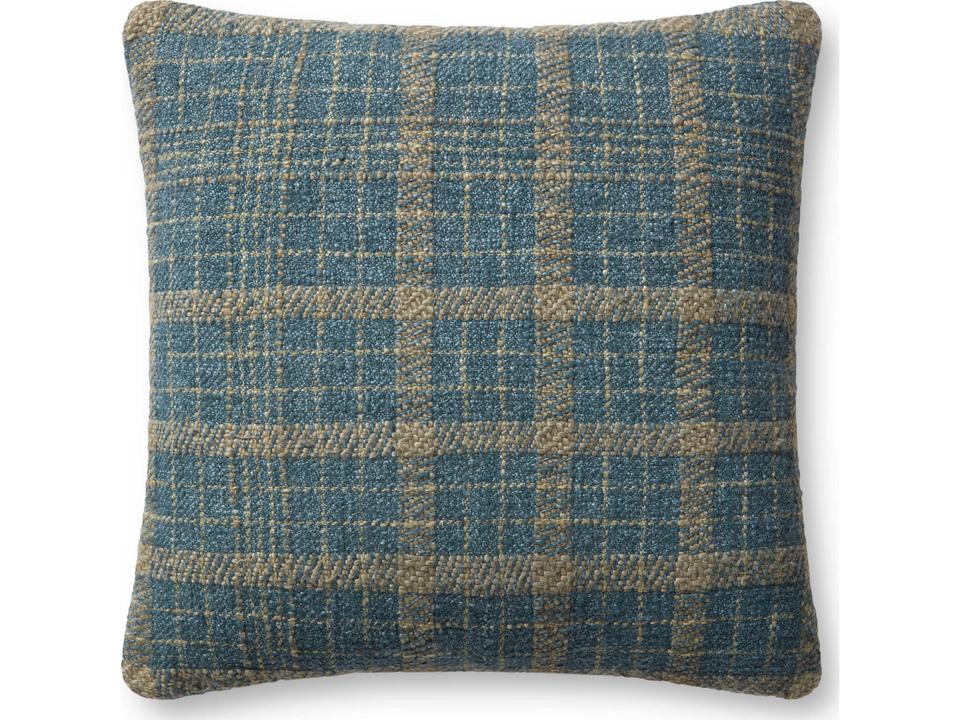 Chris Loves Julia Earl Teal Green Pillow