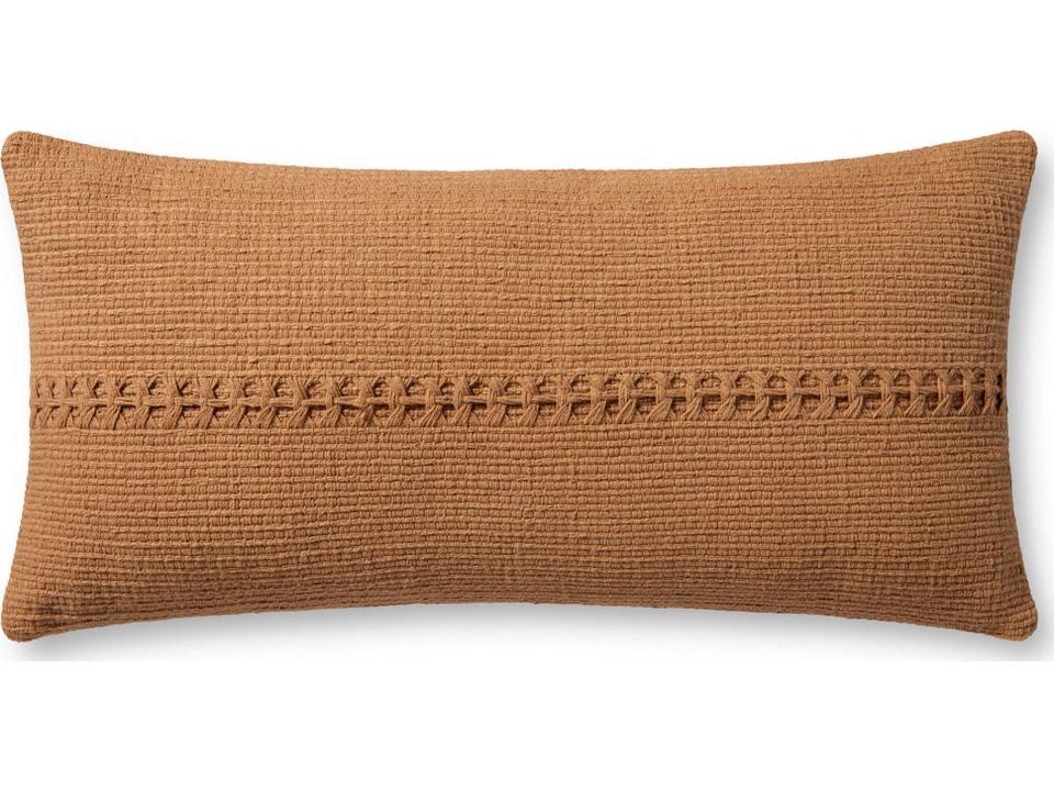 Chris Loves Julia Harvey Orange Pillow