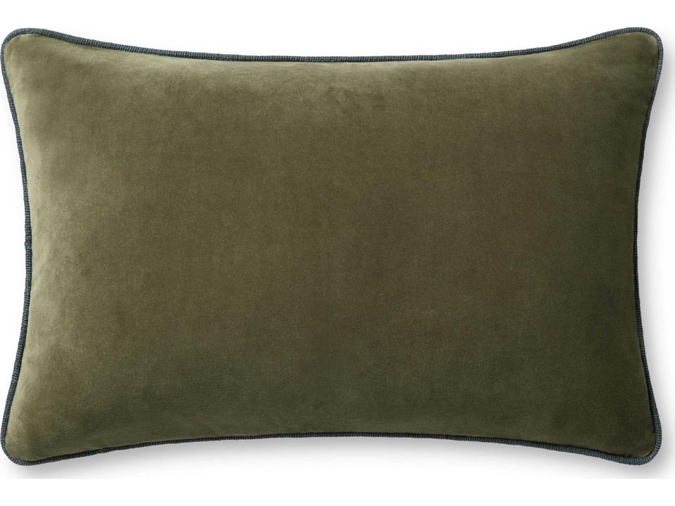 Chris Loves Julia Liza Green Pillow