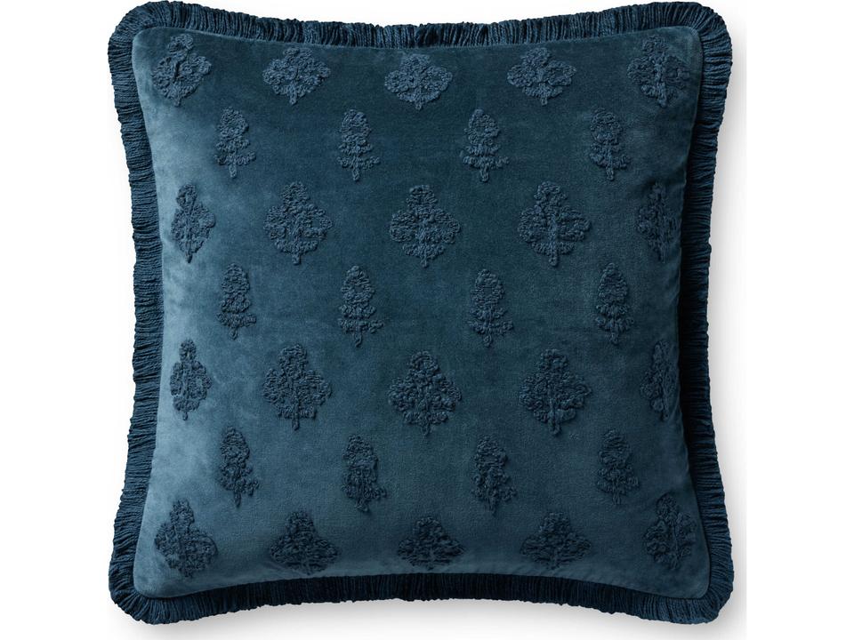 Chris Loves Julia Darla Navy Pillow