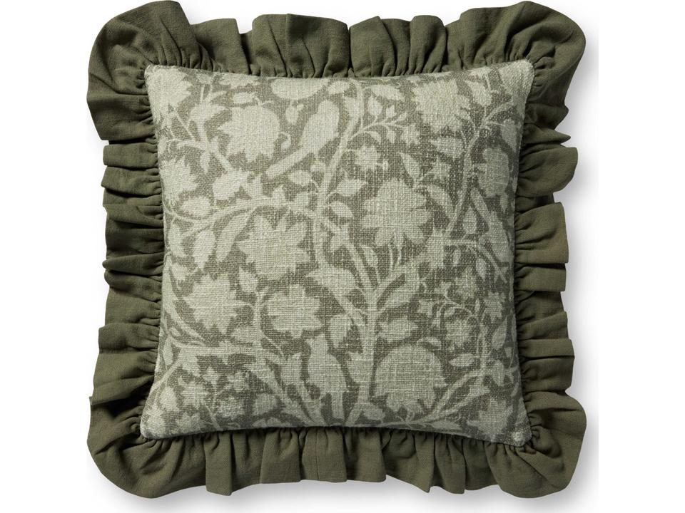 Chris Loves Julia Kathleen Green Pillow
