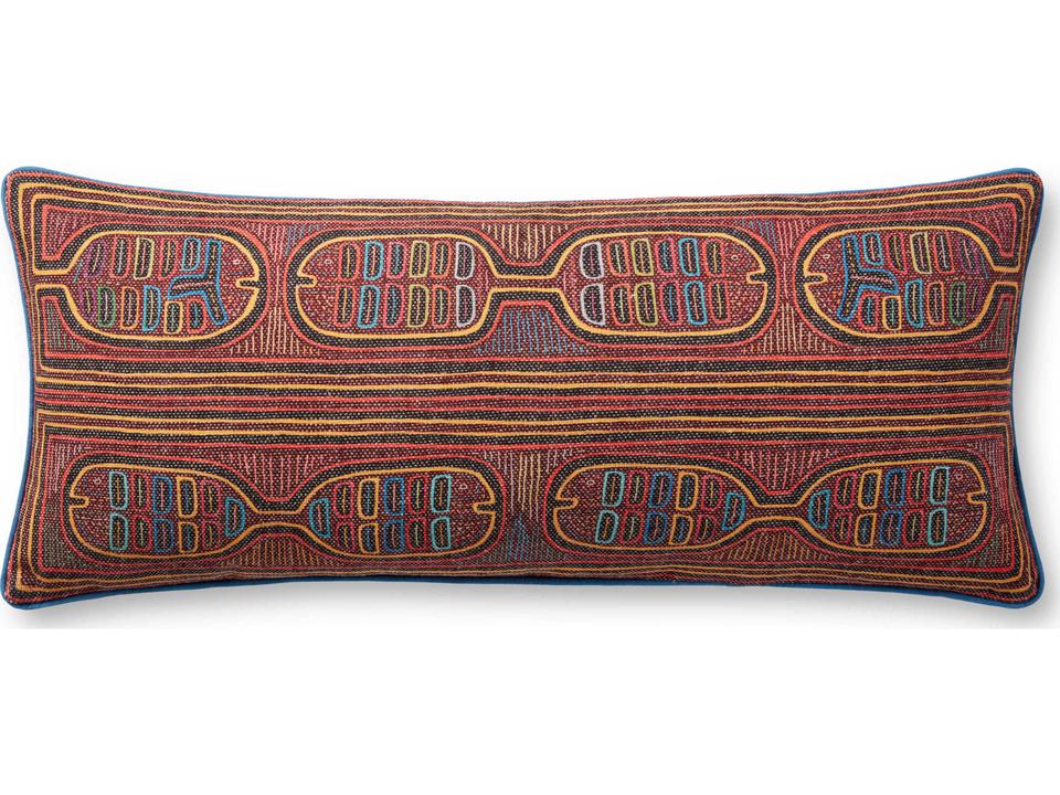 Berry / Multi 13" x 35" Pillow