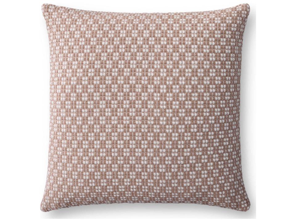 Ivory Brown 18" x 18" Pillow