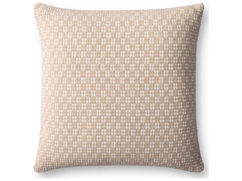 Ivory Wheat 18" x 18" Pillow